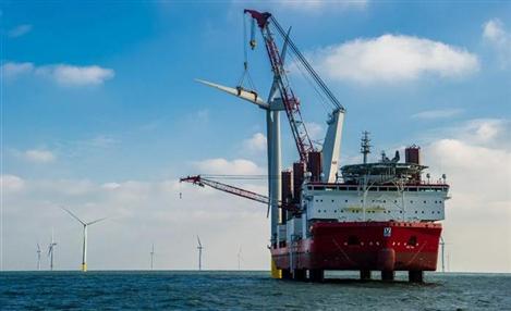 Maior parque eólico marítimo tem turbinas da Siemens