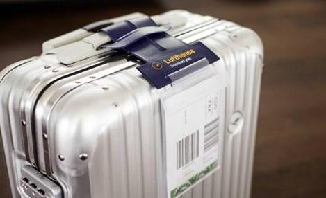 Etiqueta de bagagem pode ser impressa em casa