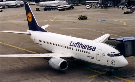 Lufthansa bate recorde de economia de querosene