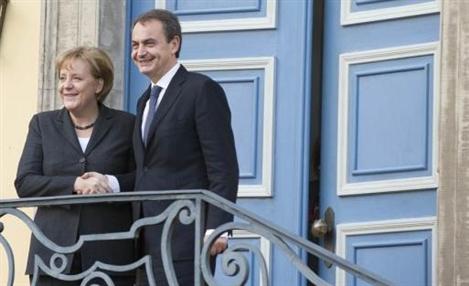 Merkel e Zapateiro discutem futuro da UE