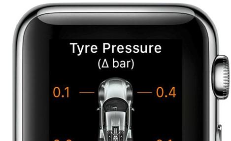 Apple Watch controla o Porsche Car Connect