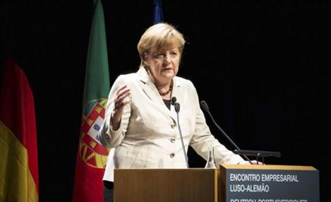 Merkel recomenda a Portugal buscar mercados fora da UE