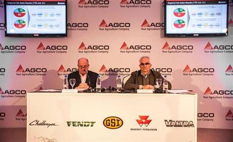 AGCO obtém vendas recordes na América do Sul